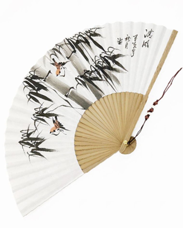 Sanjo Fan-Bamboo Korea