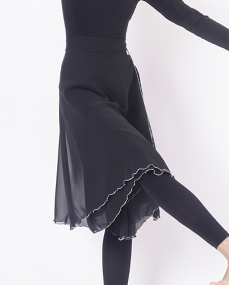 シーポンプルチマ・膝丈/30 colors [Chiffon Full Skirt-Knee Length/30 colors] Korea