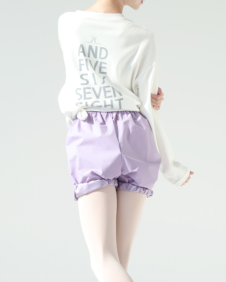 Breeze Warm-up Shorts [Purple Bubble Gum]