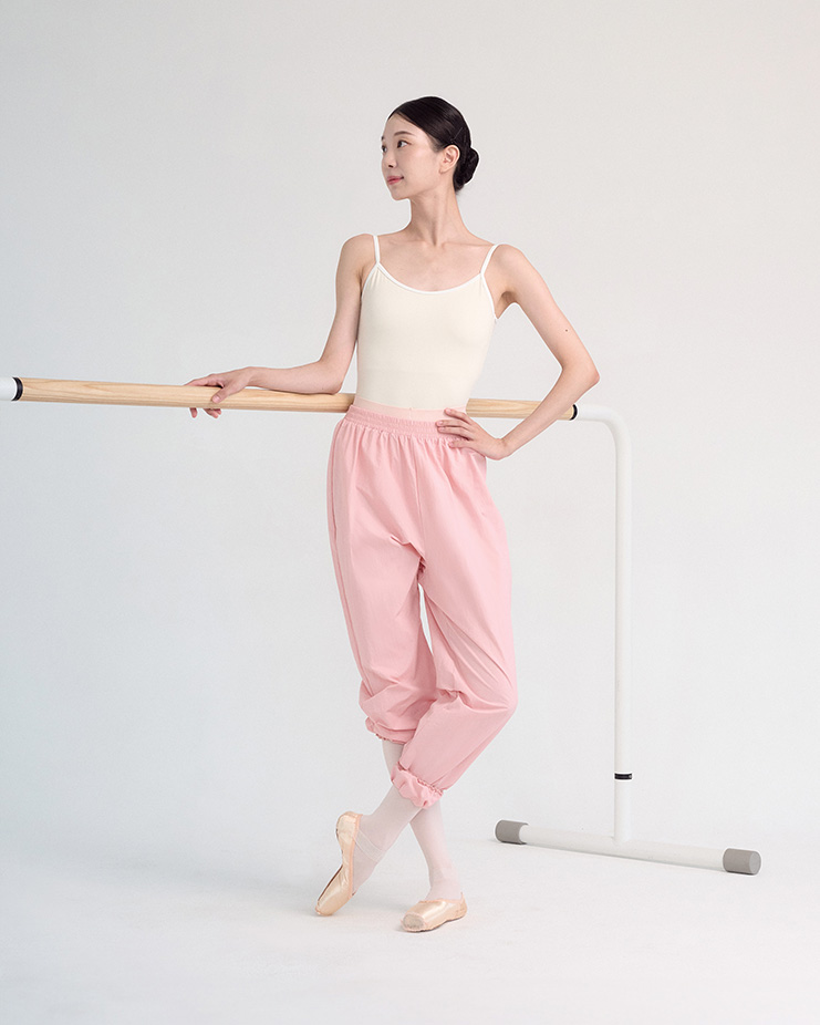 リンクル ウォームアップパンツ[ピンク] Wrinkle Warm-up Pants[Pink] Korea