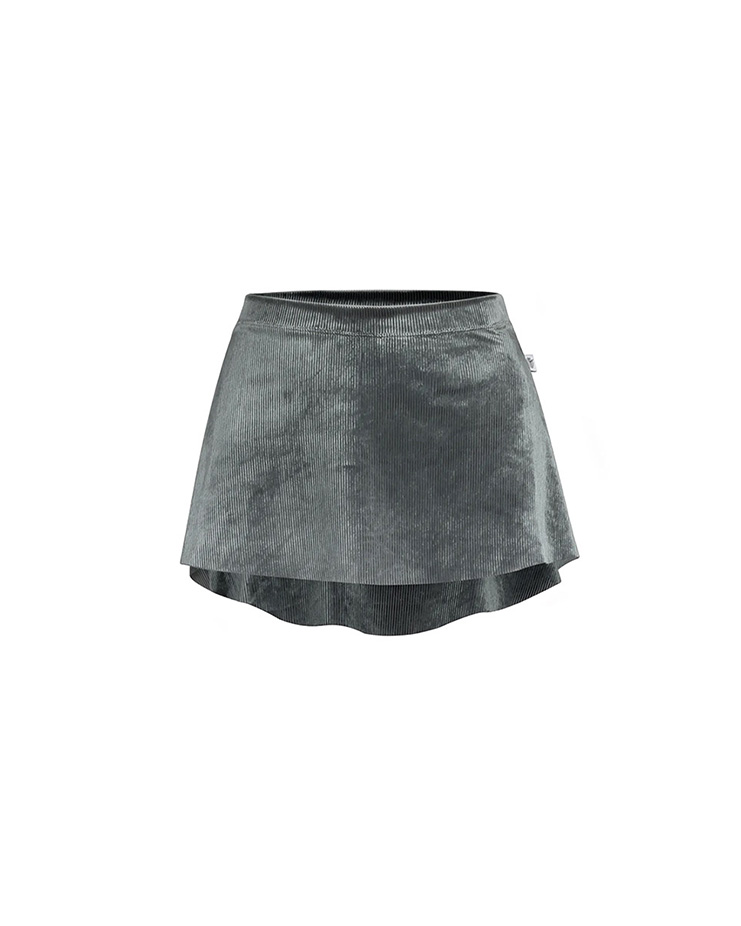 ドガスリムプルオンスカート[ミッドナイトグレー] Degas Slim Pull-On Skirt [Midnight Gray] Korea