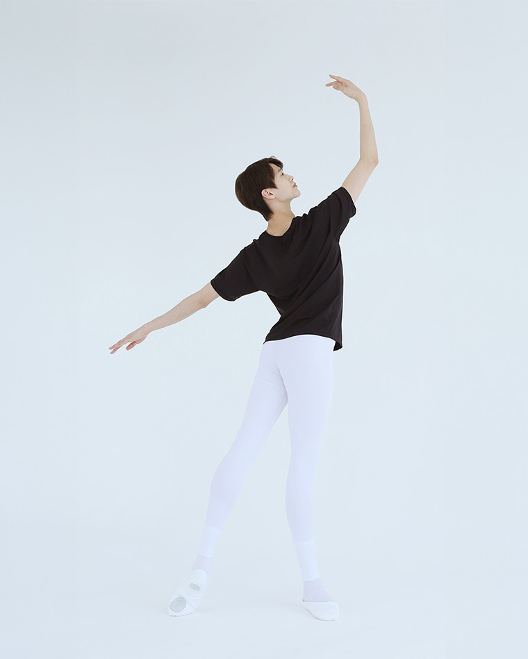 [メンズ]フットレスタイズ9部[ホワイト] [Men's] Footless Tights 9-part [White]
