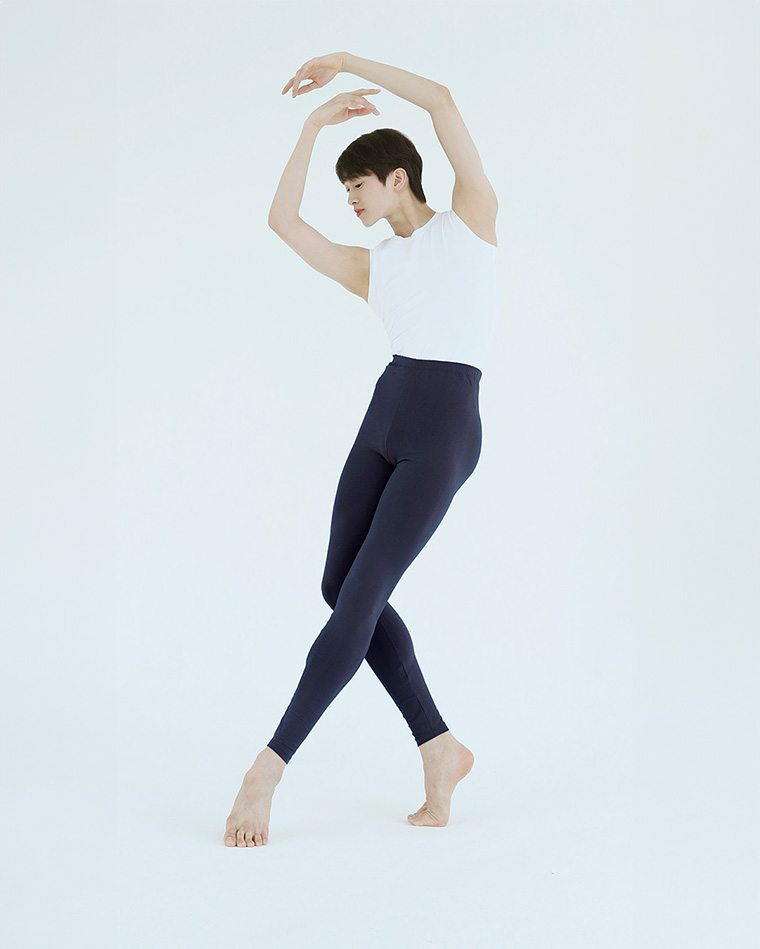 [メンズ]フットレスタイズ9部[ネイビー] [Men's] Footless Tights 9/10 [Navy]