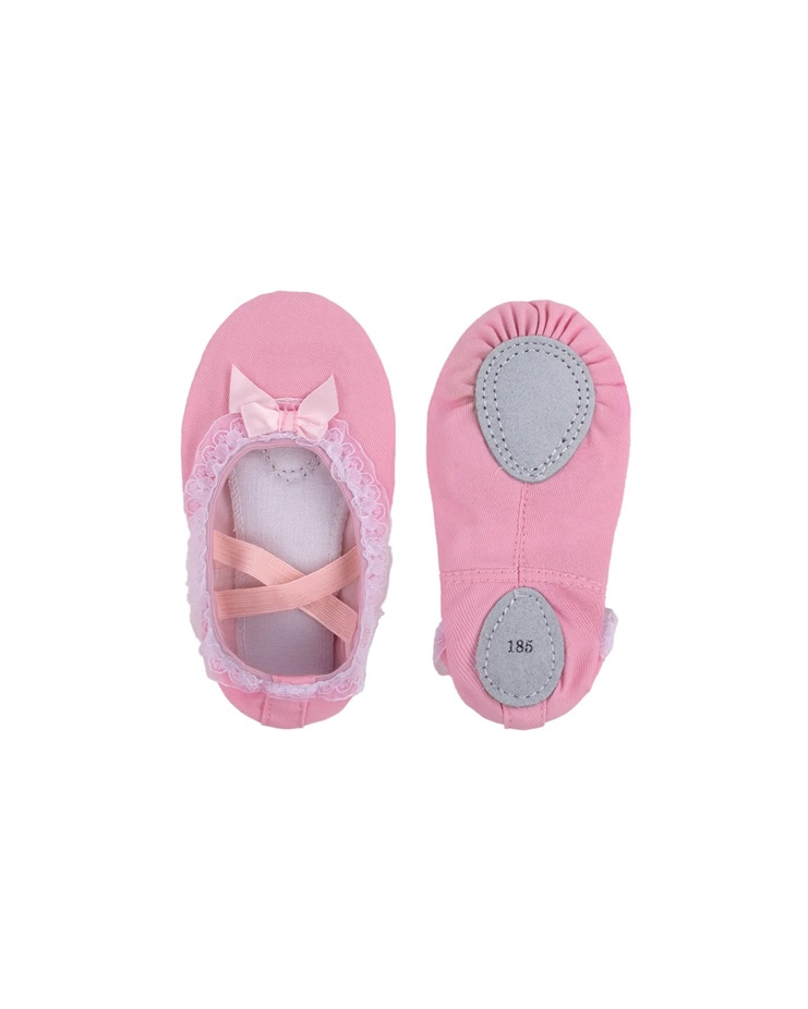 Lace Ribbon Shoes [Pink]