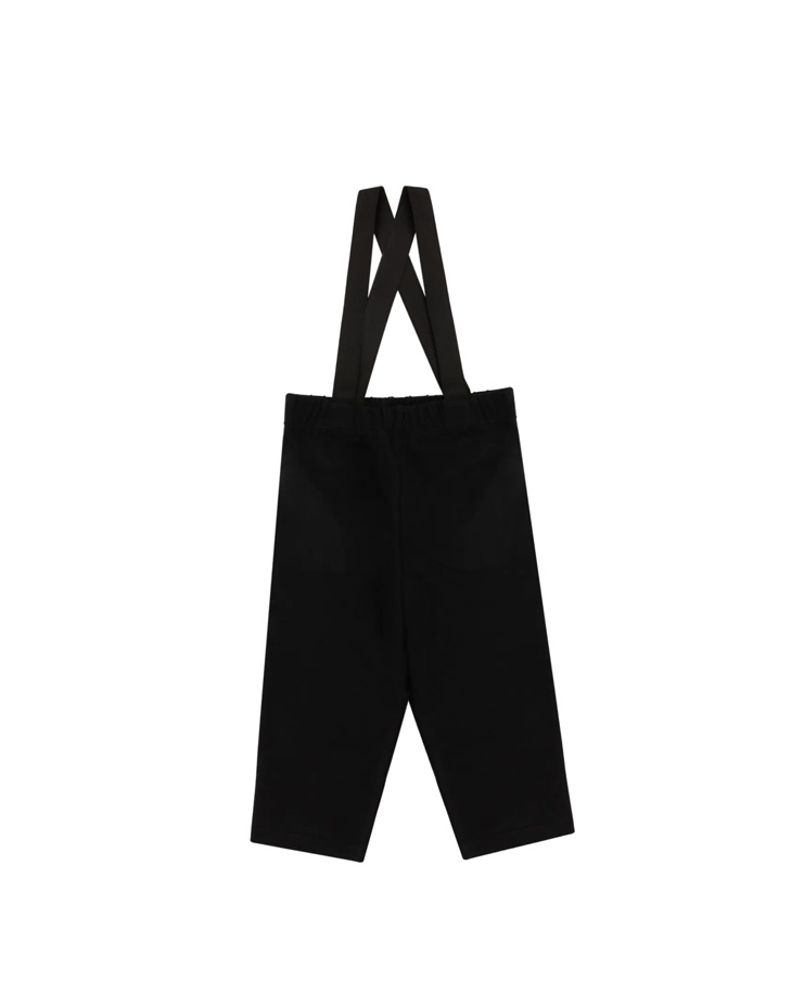 三つ子バレエオーバーオール[ブラック] [Triplets Ballet Overalls - Black]