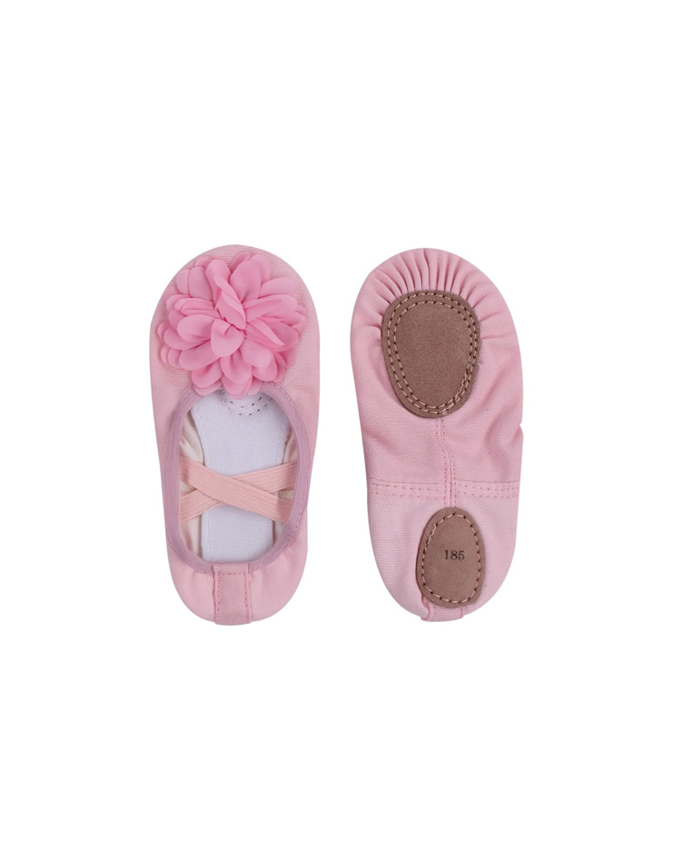 Kids’ Corsage Shoes [Pink– Band type]